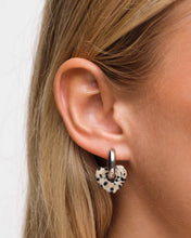 Load image into Gallery viewer, GIMME Lisa Puffy Heart Earrings (Natural Stones)