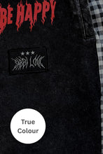 Load image into Gallery viewer, SABBI BE HAPPY WIDE LEG SWEAT PANTS - GINGHAM