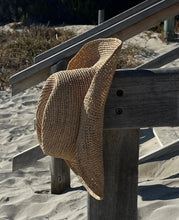 Load image into Gallery viewer, Sunday's Raffia Hat Natural