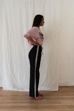 Load image into Gallery viewer, Hall Store Bobbi Pant Broderie | Black