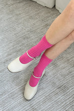 Load image into Gallery viewer, HER SOCKS (MC COTTON) - BRIGHT PINK