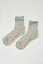 Load image into Gallery viewer, GIRLFRIEND SOCKS - BRIGHT GREY