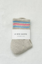Load image into Gallery viewer, GIRLFRIEND SOCKS - BRIGHT GREY