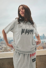 Load image into Gallery viewer, SABBI THE BE HAPPY TEE - GREY