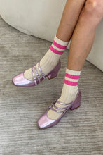 Load image into Gallery viewer, HER VARSITY SOCKS - TAFFY
