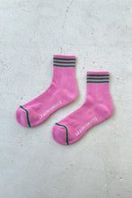 Load image into Gallery viewer, GIRLFRIEND SOCKS - ROSE PINK