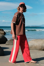 Load image into Gallery viewer, CRACKER DAY LAZY DAY RETRO PANTS - RED