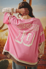 Load image into Gallery viewer, SABBI NEIGH SAYER LONG SLEEVE TEE - PINK