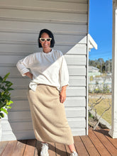 Load image into Gallery viewer, LE BON SHOPPE SUNDAY TEE - WHITE COTTON