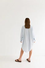 Load image into Gallery viewer, The Oversized Shirt in Powder Blue