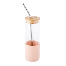 Load image into Gallery viewer, Soft Coral Glass Tumbler