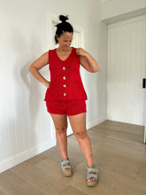 Load image into Gallery viewer, The Cherry Knit Set - Red
