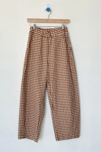 Load image into Gallery viewer, LE BON SHOPPE - ARC PANTS CINNAMON GINGHAM
