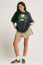 Load image into Gallery viewer, SABBI LEOPARD DRILL MINI SHORTS
