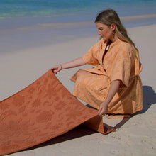 Load image into Gallery viewer, Solstice Mango Towelling Robe
