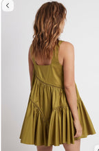 Load image into Gallery viewer, AJE Casabianca Sleeveless Olive Dress
