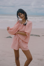 Load image into Gallery viewer, BARE ROAD - CHLOE BLOUSE in Starburst Gingham
