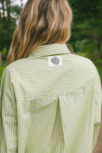 Load image into Gallery viewer, CRACKER DAY ELECTRIC STRIPE SHIRT - LIME
