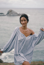Load image into Gallery viewer, BARE ROAD CLOUDY DRESS in Cloud Plaid
