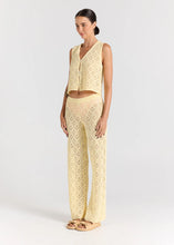 Load image into Gallery viewer, Messina Knit Pant - Lemon
