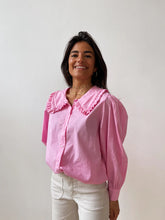 Load image into Gallery viewer, Daniella Collared Pink Shirt
