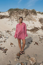 Load image into Gallery viewer, The Gigi Shorts | Striped Red + Pink
