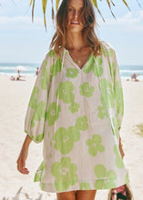 Load image into Gallery viewer, SANGRIA DRESS PISTACHIO EDEN
