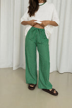 Load image into Gallery viewer, Bobbi Pant | Gingham Emerald
