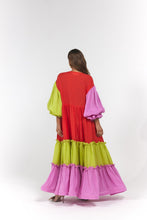 Load image into Gallery viewer, La Bohème Girls Leilani Maxi Candy Stripe
