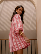 Load image into Gallery viewer, LJC Designs Sammie Dress - Red stripe
