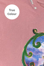 Load image into Gallery viewer, SABBI THE VERY OVERSIZED RESTING BEACH FACE TEE - MAUVE
