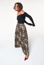 Load image into Gallery viewer, La Bohème Girls Ezra Pant Leopard Denim
