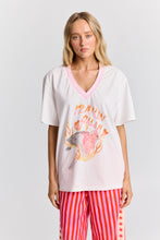 Load image into Gallery viewer, FLAMIN&#39; GALAH V NECK TEE

