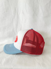 Load image into Gallery viewer, FAR MER. By Whitney HOWDY PATCH TRUCKER CAP
