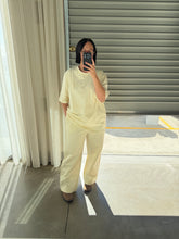 Load image into Gallery viewer, FAR MER By Whitney PAISLEY EMBOSS CREW TEE

