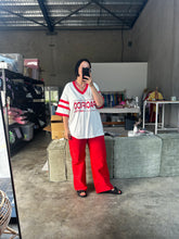 Load image into Gallery viewer, By Billie BAGGY MID RISE JEAN - RED
