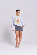 Load image into Gallery viewer, MAKU WILDFLOWER LONG SLEEVE - SOFT BLUE
