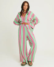Load image into Gallery viewer, SABBI THE MEXICOLA PANTS - POP STRIPE GREEN
