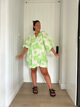 Load image into Gallery viewer, SANGRIA DRESS PISTACHIO EDEN
