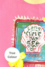 Load image into Gallery viewer, SABBI THE VERY OVERSIZED SEAS THE DAY HOTEL TEE - MUSK PINK
