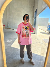 Load image into Gallery viewer, SABBI THE VERY OVERSIZED LOVE NOTES TEE - PARIS - PINK
