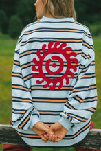 Load image into Gallery viewer, CRACKER DAY NAUTICAL LONG SLEEVE TEE - CAPTAINS
