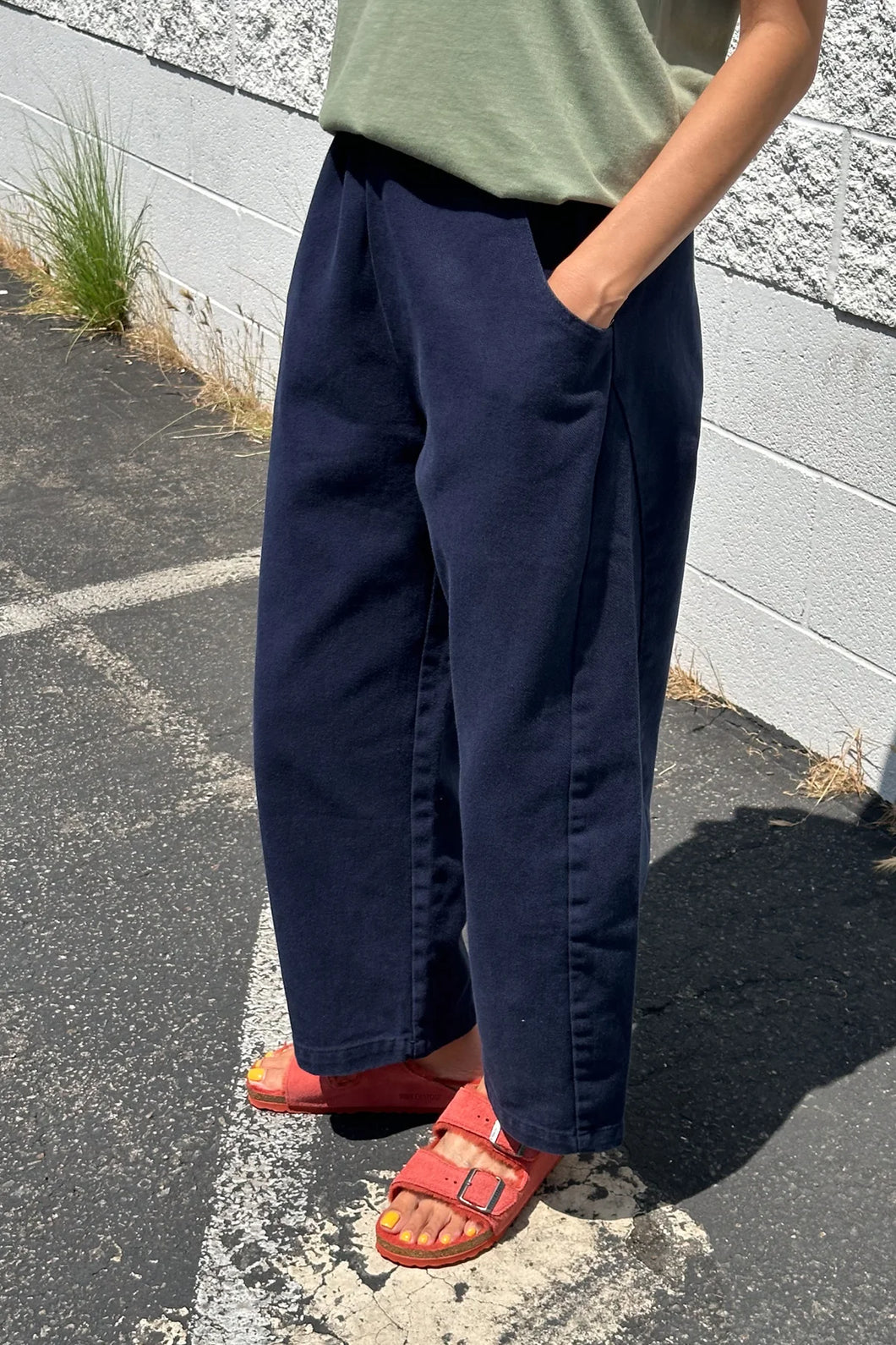 LE BON SHOPPE - ARC PANTS NAVY