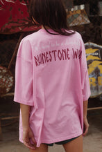 Load image into Gallery viewer, SABBI THE VERY OVERSIZED RHINESTONE GIRL - PINK
