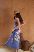 Load image into Gallery viewer, SABBI FLAMINGO RACING MAXI DRESS - PURPLE
