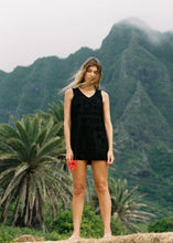 Load image into Gallery viewer, Mai Tai V Tunic Dress - Black
