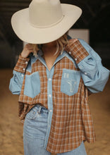 Load image into Gallery viewer, FAR MER By Whitney HOMESTEAD CHECK TEXAS YOKE
