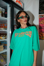Load image into Gallery viewer, SABBI THE VERY OVERSIZED SELF LOVE CLUB TEE - GREEN
