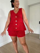 Load image into Gallery viewer, The Cherry Knit Set - Red
