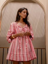 Load image into Gallery viewer, LJC Designs Sammie Dress - Red stripe
